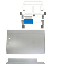 Aizmugurējo durvju iekšējā un ārējā daļa priekš Peugeot Boxer 1994-2006 / Kreisā / Komplekts 14050