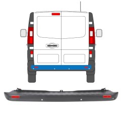 Aizmugurējais bamperis ar PDC un lukturi priekš Opel Vivaro 2014-2019 / Komplekts 13227