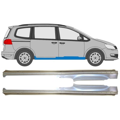 Pilns slieksnis priekš Volkswagen Sharan 2010-2022 / Kreisais+Labais / Komplekts 14596