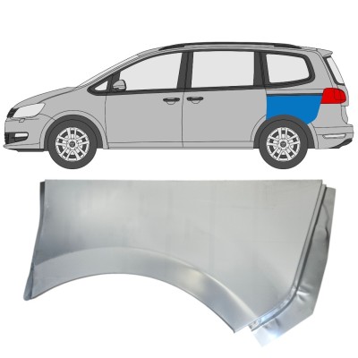 Aizmugurējā arka priekš Volkswagen Sharan 2010-2022 / Kreisā 14598