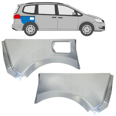 Aizmugurējā arka priekš Volkswagen Sharan 2010-2022 / Kreisais+Labais / Komplekts 14599