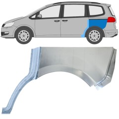 Aizmugurējā arka priekš Volkswagen Sharan 2010-2022 / Kreisā / Komplekts 14604