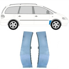 Priekšējā spārna daļa priekš Seat Alhambra 1995-2010 / Kreisais+Labais / Komplekts 14015