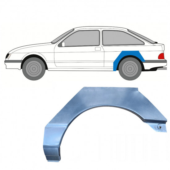 Aizmugurējā arka priekš Ford Sierra 1982-1993 / Kreisā 7386