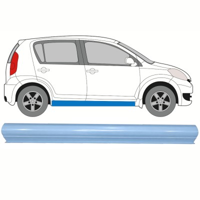 Sliekšņa apakšējā daļa priekš Daihatsu Sirion 2005-2010 / Kreisais = Labais (simetrisks) 17266