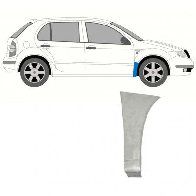 Priekšējā spārna daļa priekš Skoda Fabia 1999-2007 / Labā 7234