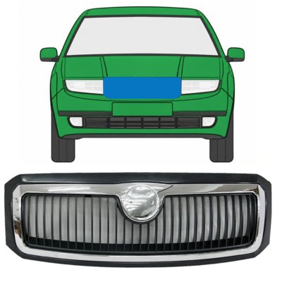 Režģis priekš Skoda Fabia I 1999-2004 7525
