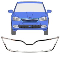 Radiatora restes rāmis priekš Skoda Fabia 2014-2018 16190