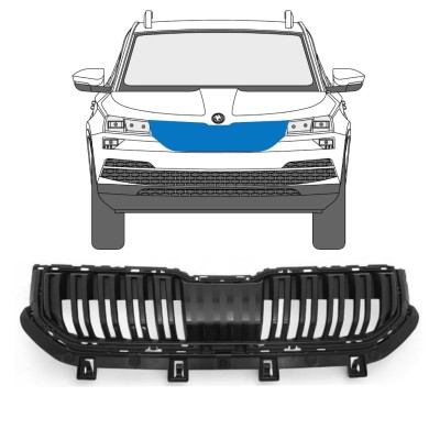 Režģis priekš Skoda Karoq 2017-2022 17228