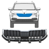 Režģis priekš Skoda Karoq 2017-2022 / Komplekts 17234
