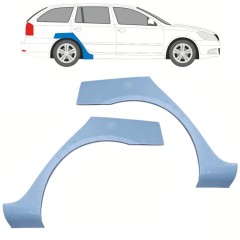 Aizmugurējā arka priekš Skoda Octavia II 2004-2013 / Kreisais+Labais / Komplekts 10187