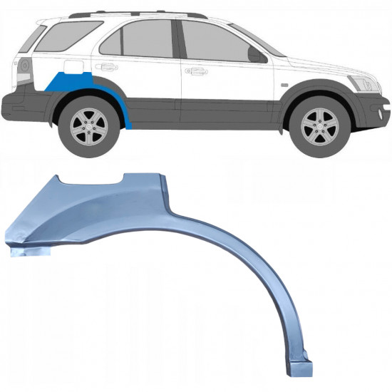 Aizmugurējā arka priekš Kia Sorento 2002-2009 / Labā 5113