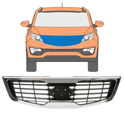 Režģis priekš Kia Sportage 2010-2013 7514