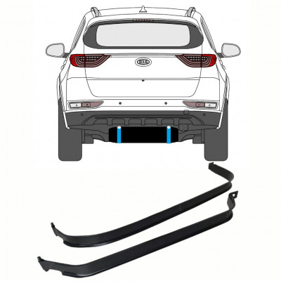 Degvielas tvertnes kronšteini priekš Kia Sportage 2015- 10142
