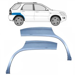 Aizmugurējā arka priekš Kia Sportage 2004-2010 / Kreisais+Labais / Komplekts 9225