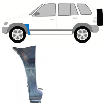 Priekšējā spārna daļa priekš Kia Sportage 1994-2002 / Kreisā 7917