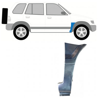 Priekšējā spārna daļa priekš Kia Sportage 1994-2002 / Labā 7916