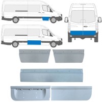 Durvju ārējā daļa priekš Mercedes Sprinter 2006-2018 / Kreisais+Labais / Komplekts 11317