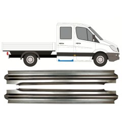 Aizmugurējais slieksnis priekš Mercedes Sprinter 2006-2018 / Kreisais+Labais / Komplekts 14568