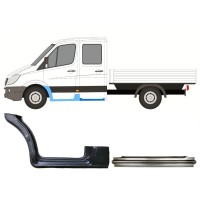 Remontdaļu komplekts priekš Mercedes Sprinter 2006-2018 / Kreisā / Dubultā kabīne / 14778