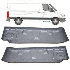 Sliekšņa remonta daļa priekš Mercedes Sprinter 2006-2018 / Kreisais+Labais / Komplekts 15074
