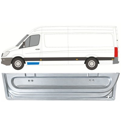 Priekšpuse durvju iekšējais panelis priekš Mercedes Sprinter 2006-2018 / Kreisā 17054