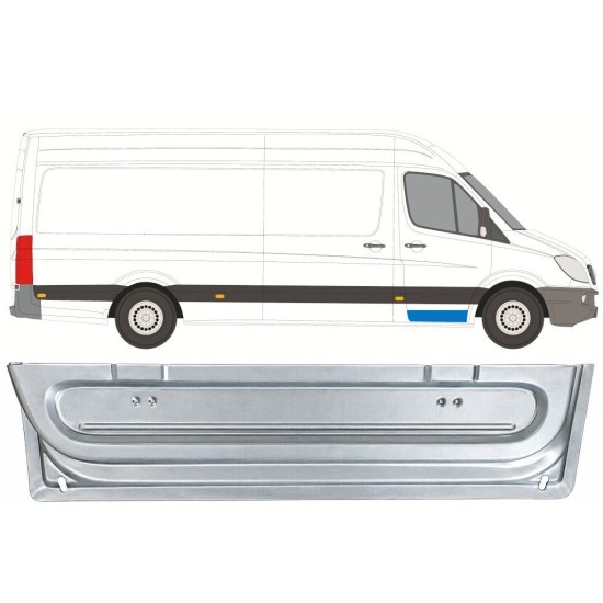 Priekšpuse durvju iekšējais panelis priekš Mercedes Sprinter 2006-2018 / Labā 17053