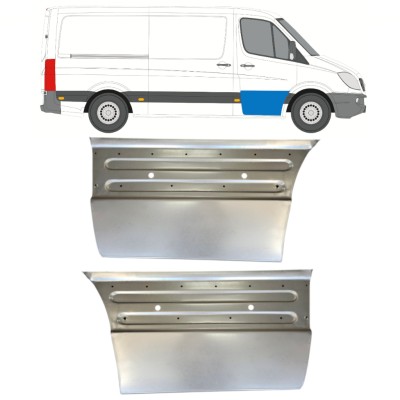 Priekšpuse durvju panelis priekš Mercedes Sprinter 2006-2018 / Kreisais+Labais / Komplekts 14727