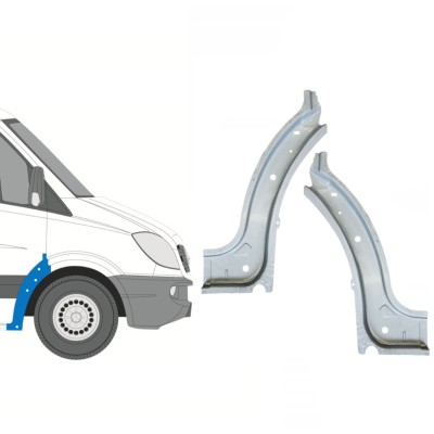 Priekšējā arka iekšā priekš Mercedes Sprinter 2006-2018 / Kreisais+Labais / Komplekts 14724