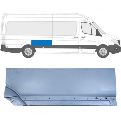 Aizmugurējā arka priekš Mercedes Sprinter 2006- / Labā 8551