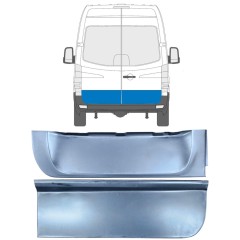 Aizmugurējo durvju zema daļa priekš Volkswagen Crafter 2005-2017 / Kreisais+Labais / Komplekts 14024
