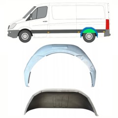 Aizmugurējā riteņa iekšējā arka priekš Volkswagen Crafter 2005-2017 / Kreisā / Komplekts 14322
