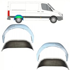 Aizmugurējā riteņa iekšējā arka priekš Volkswagen Crafter 2005-2017 / Komplekts 14498