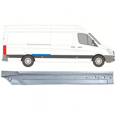 Aizmugurējā arka priekš Mercedes Sprinter 2006- / Labā 12054