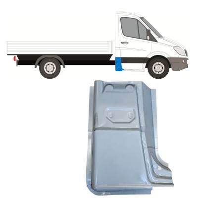 Aizmugurējais statņa stūris priekš Mercedes Sprinter 2006-2018 / Labā 15069