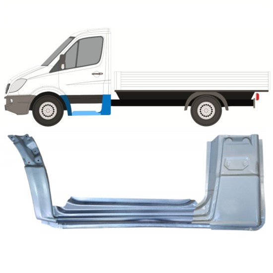 Remontdaļu komplekts priekš Mercedes Sprinter 2006-2018 / Kreisā / 15084 Remontdaļu komplekts priekš Mercedes Sprinter 2006-2018 / Kreisā / 15084