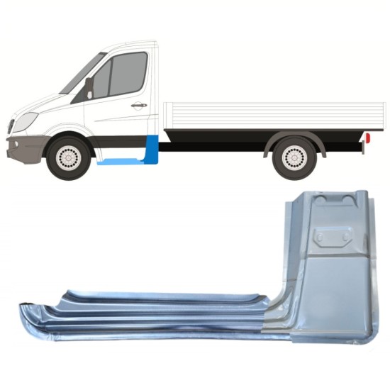 Remontdaļu komplekts priekš Mercedes Sprinter 2006-2018 / Kreisā / 15082 Remontdaļu komplekts priekš Mercedes Sprinter 2006-2018 / Kreisā / 15082