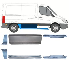 Remontdaļu komplekts priekš Mercedes Sprinter 2006-2018 / Kreisais+Labais / 15589
