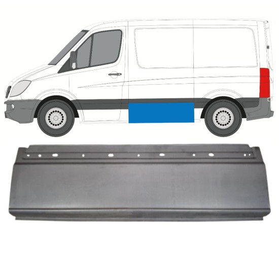 Sānu daļa priekš Mercedes Sprinter 2006-2018 / Kreisā 15587