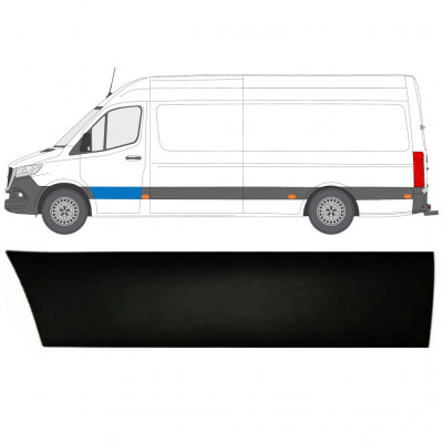 Priekšējo durvju sānu josla priekš Mercedes Sprinter 2018- / Kreisā 12927