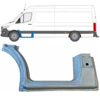 Slieksnis + priekšējā riteņa arka priekš Mercedes Sprinter 2018- / Kreisā 17091