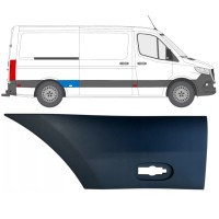 Aizmugurējā spārna sānu josla priekš Mercedes Sprinter 2018- / Labā 16650