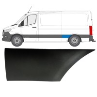 Aizmugurējā spārna sānu josla priekš Mercedes Sprinter 2018- / Kreisā 16649