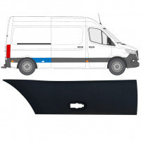 Aizmugurējā spārna sānu josla priekš Mercedes Sprinter 2018- / Labā 12940