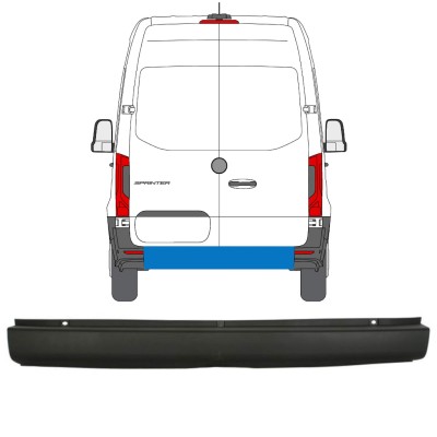 Aizmugurējais bamperis priekš Mercedes Sprinter 2018- 14942