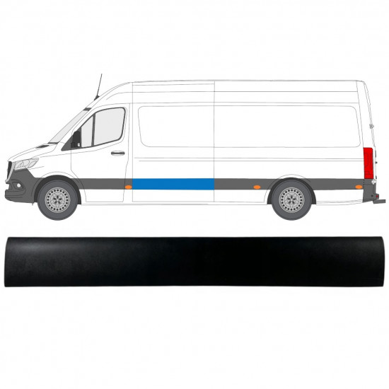 Sānu josla priekš Mercedes Sprinter 2018- / Kreisā 12933
