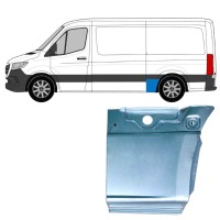 Aizmugurējā arka priekš Mercedes Sprinter 2018- / Kreisā 17277