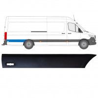 Aizmugurējā spārna sānu josla priekš Mercedes Sprinter 2018- / Labā 12942