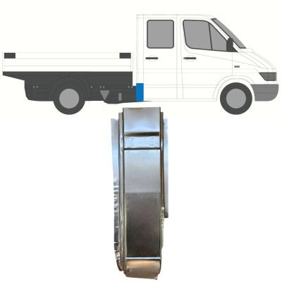 Aizmugurējais statņa stūris priekš Mercedes Sprinter 1995-2006 / Labā 16398