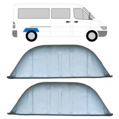 Aizmugurējā riteņa iekšējā arka priekš Mercedes Sprinter 1995-2006 / Kreisais = Labais (simetrisks) / Komplekts 10693